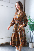 Golden Hour Glamorous Smocked Maxi Dress