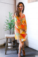 Harvest Patchwork Dreams Thermal Babydoll Bubble Dress
