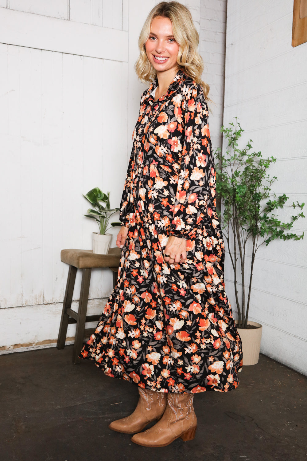 A Homestead Beauty Floral Dress
