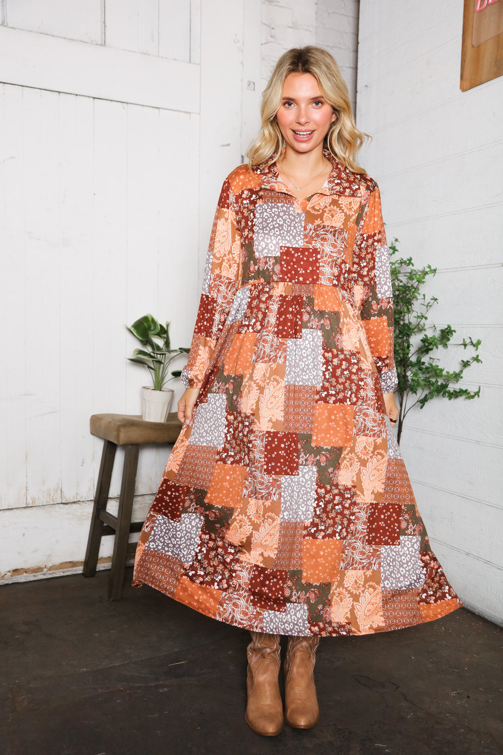 A Homestead Beauty Patchwork Dress