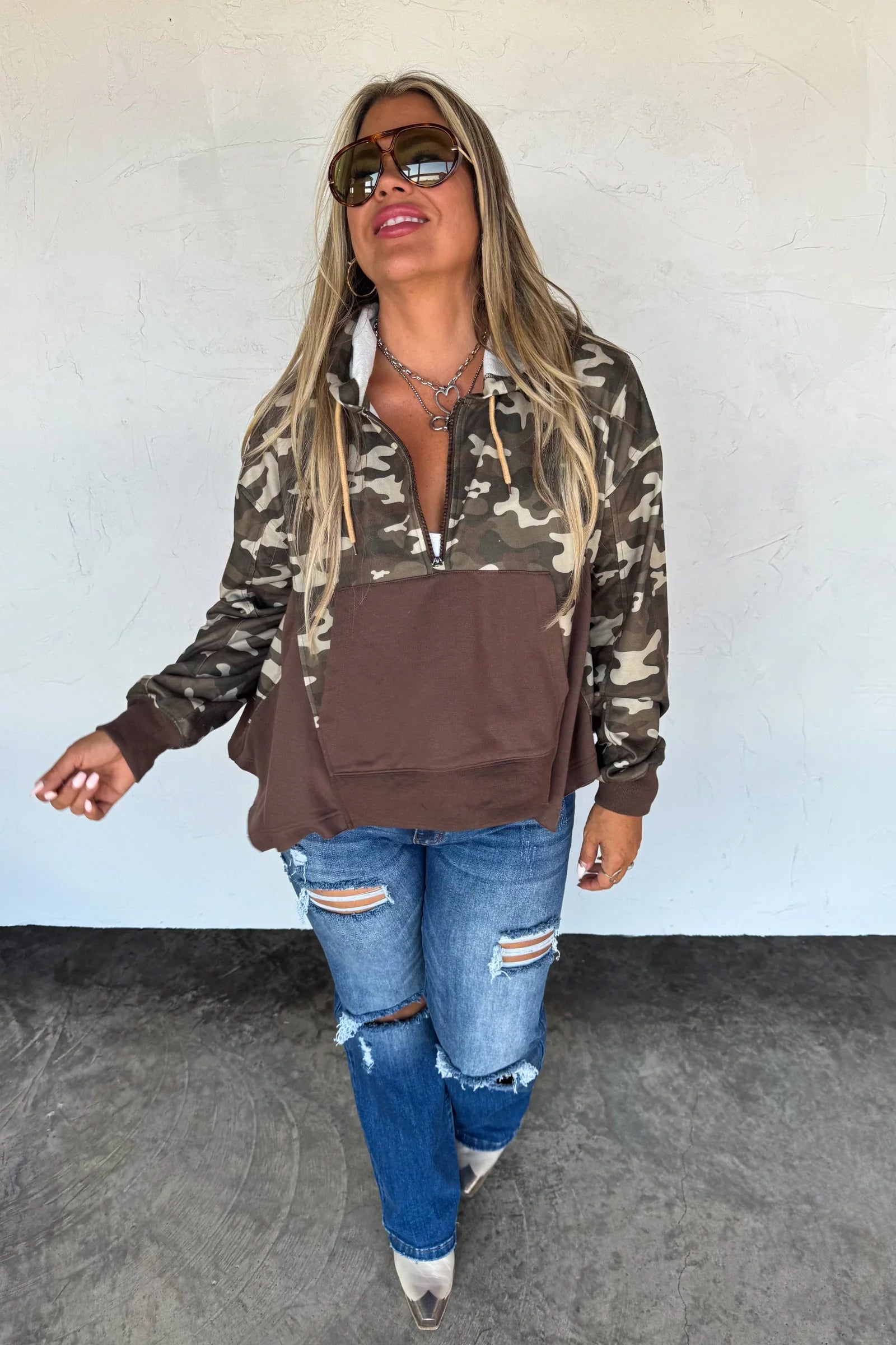 PREORDER: The Hunter Half Zip Hoodie Pullover