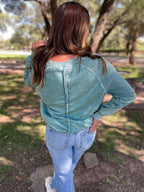 PREORDER: Tara Exposed Seam Sweatshirt