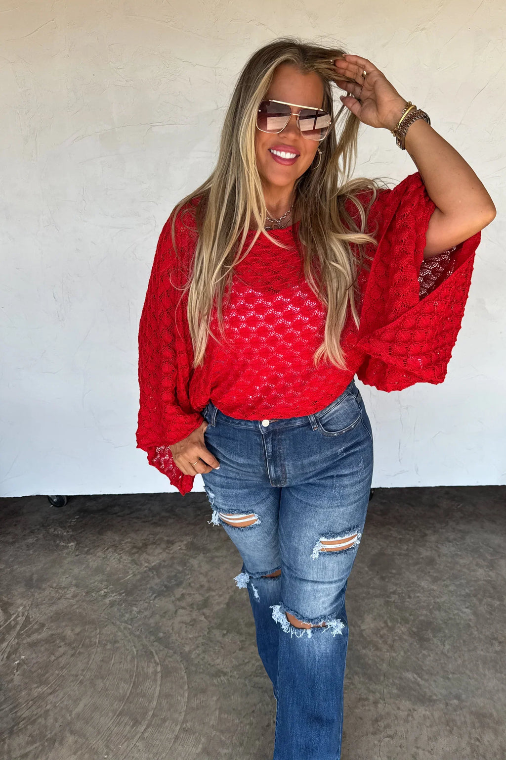 PREORDER: Winter Free Spirit Bell Sleeve Top