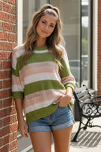 Spring Grove Stripe Knit Tee