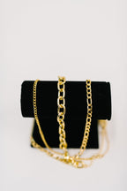 Big, Bold and Beautiful Layered Chunky Necklace in Gold