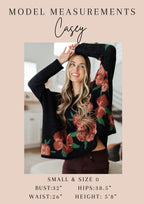 Grace & Virtue Balloon Sleeve Blouse in Mint