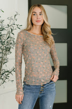Easy Lovin' Mesh Layering Top