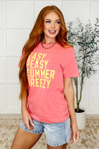 Easy Peasy Summer Breezy Tee
