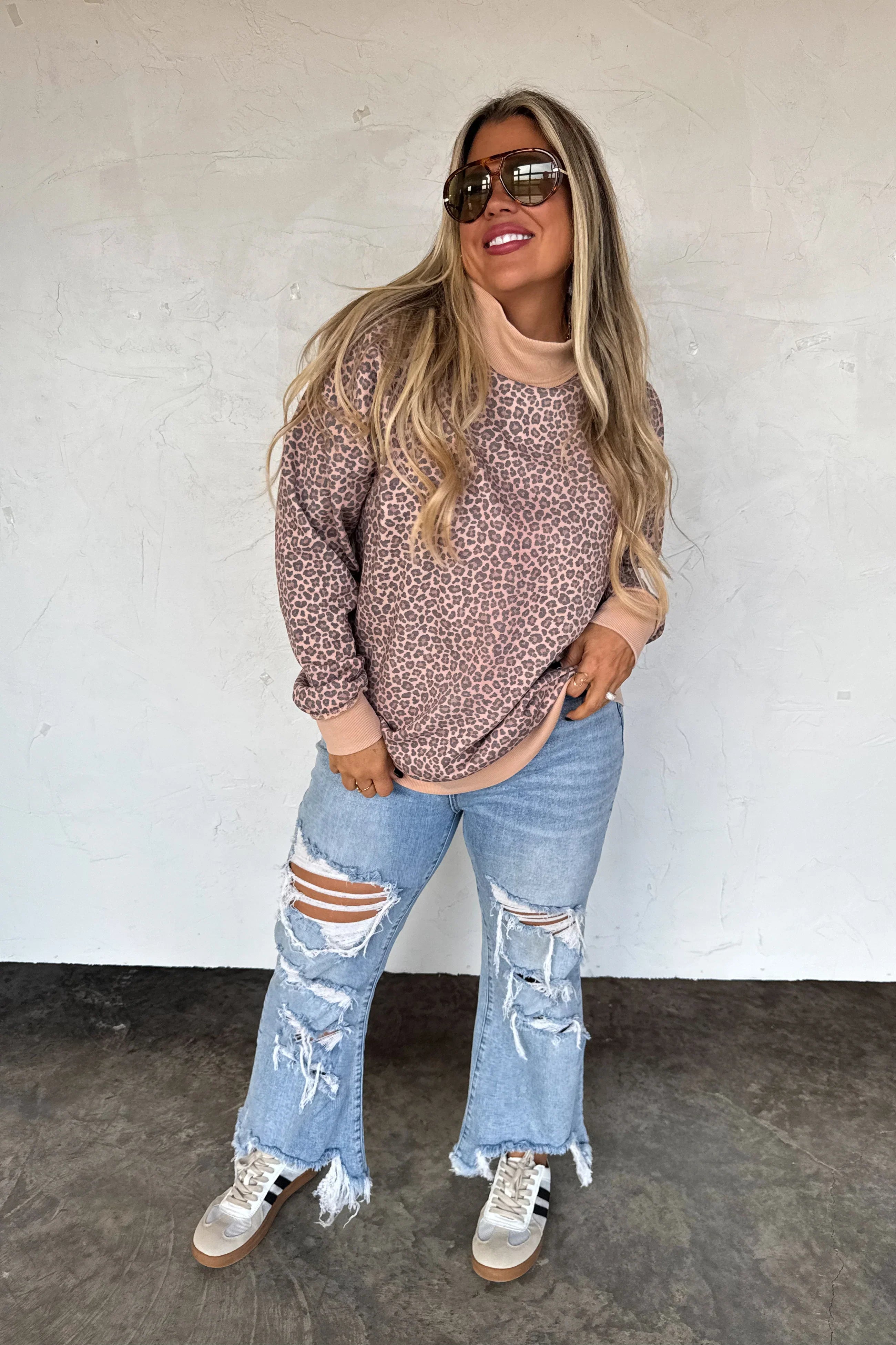 PREORDER: Miller Mock Neck Sweatshirt