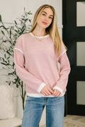 Feeling Restless Textured Drop Shoulder Top