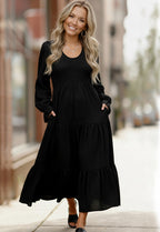 Black Magic Maxi Dress