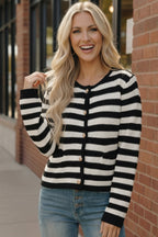 The Parisian Stripe Cardigan