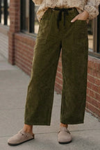 Stealth Mode Olive Drawstring Pants