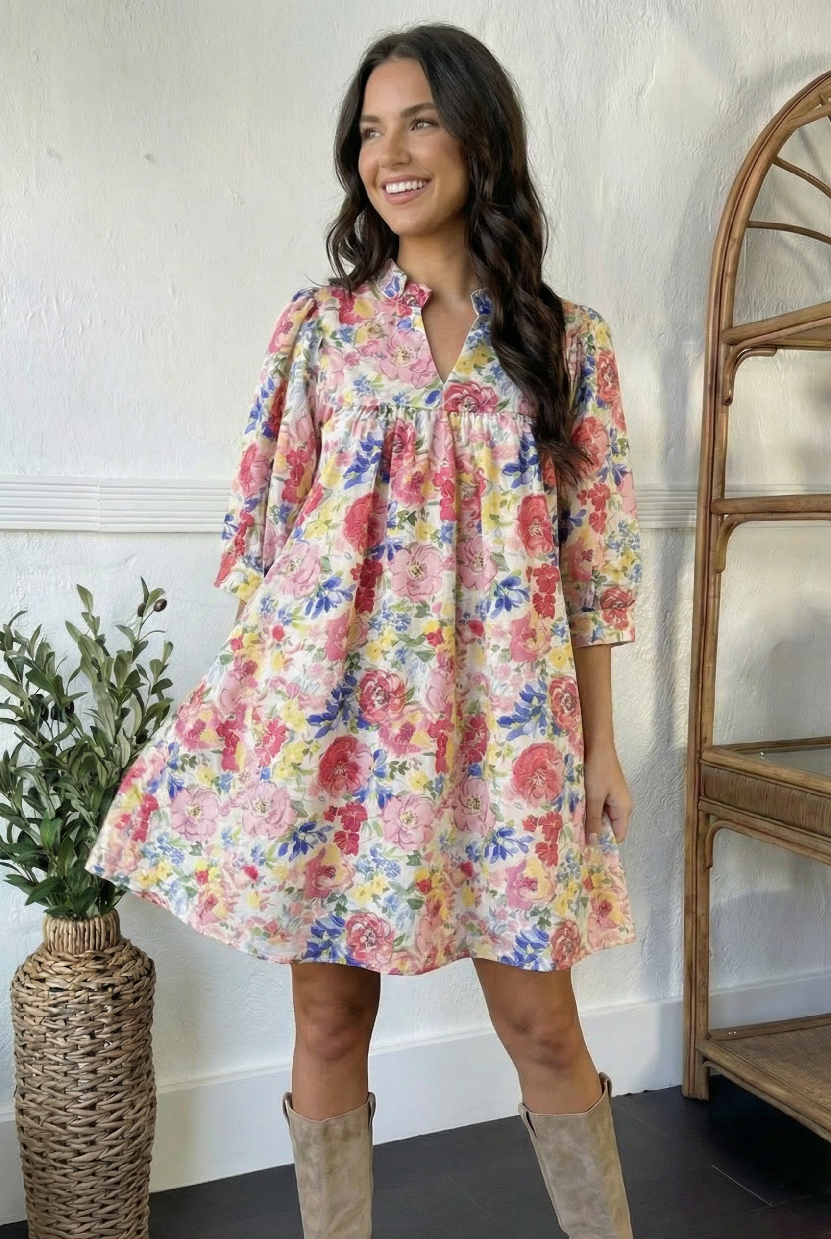 Porch Picnic Shift Dress