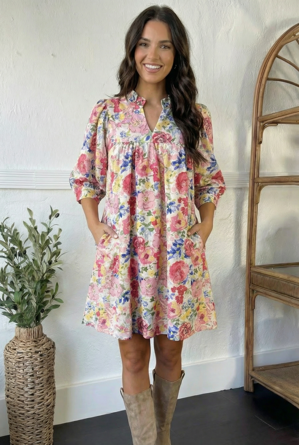 Porch Picnic Shift Dress
