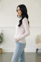 Sweetheart Whisper Mesh Top
