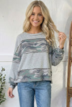 On A Coffee Run Camo Top