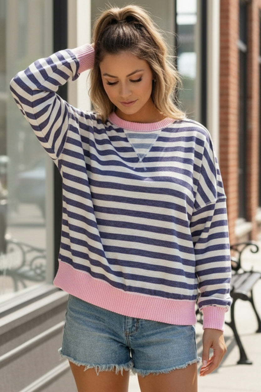 Cotton Candy Coast Pullover