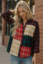 All the Plaids Button Up