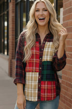 All the Plaids Button Up