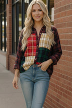 All the Plaids Button Up
