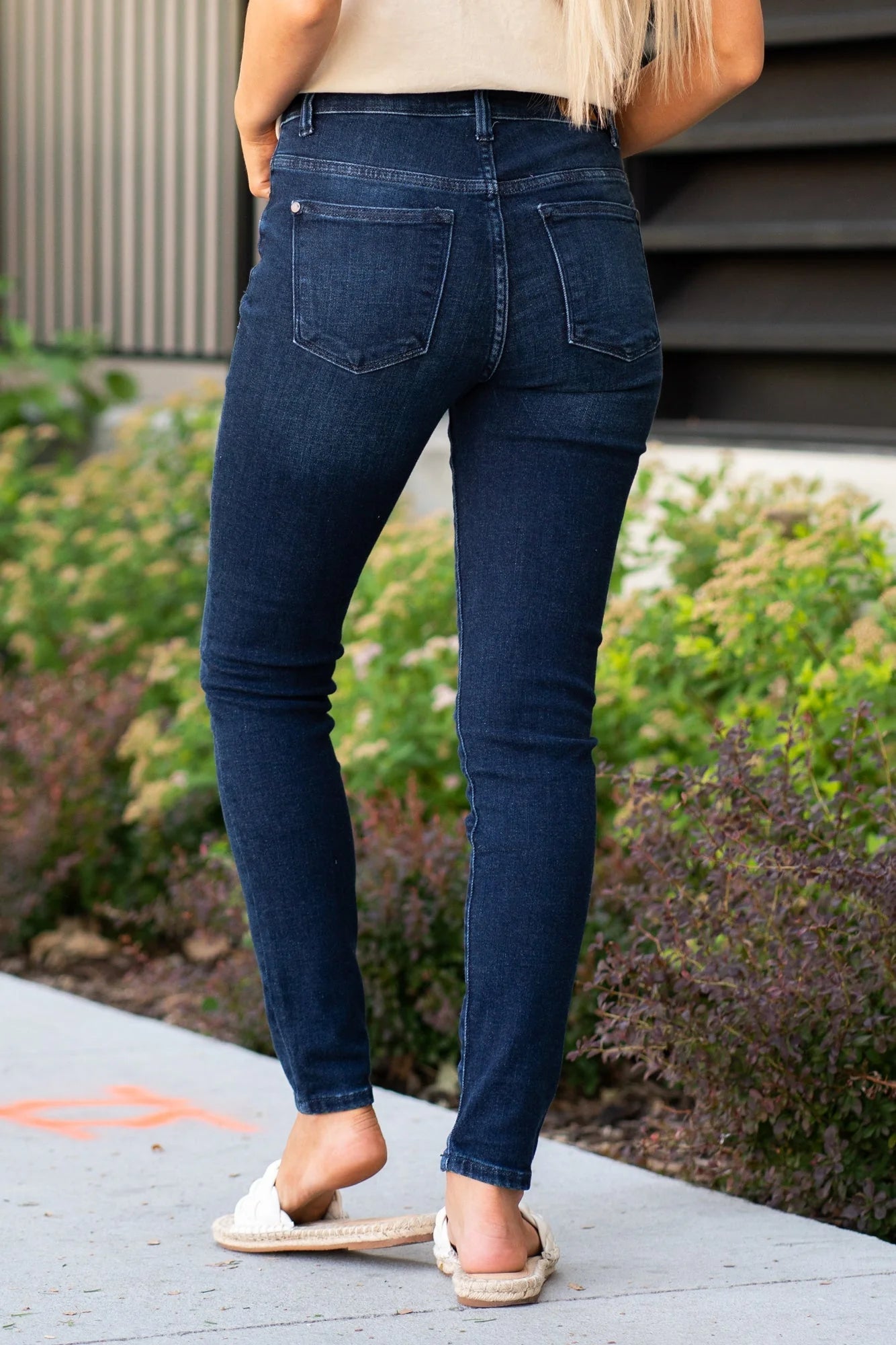 Kenna High Rise Washed Skinny Jean