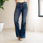 Bonnie High Rise Trouser Flare Jean