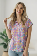 A Sweet Escape Floral Blouse