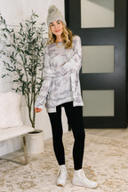 Urban Camo Drop Shoulder Top