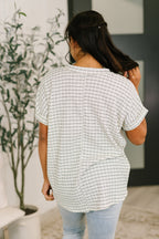 You Just Get It V-Neck Top