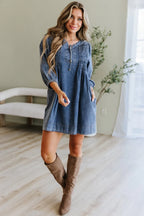 What Dreams Are Made Of Denim Dress