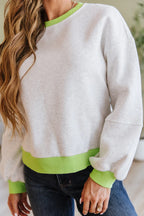 Liv Contrast Trim Sweatshirt