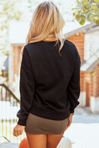 Ghost & Bow Sequin Patch Sweatshirt
