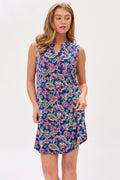 Dear Scarlett Lizzy Tank Dress in Royal