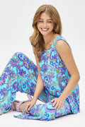 Dear Scarlett Sunkissed Set in Purple/Aqua